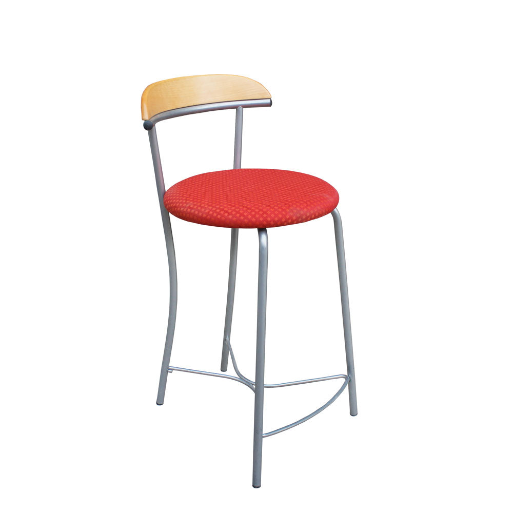 Stool with Fabric Seat, Dining Chair, Bar Chair