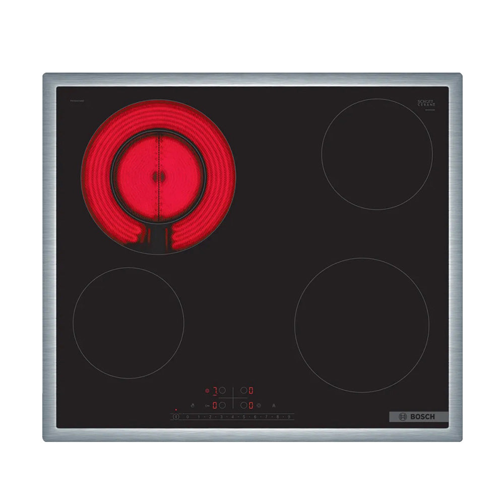 BOSCH 60cm Built-in Electric Hob PKF645FA8M, induction cooktops