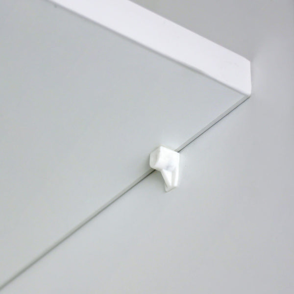 Shelf Pin Plastic 5mm, White - 100Pcs/ Pack