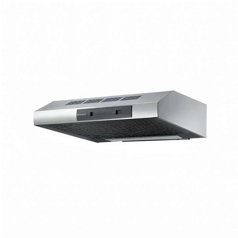 Faber 90cm Traditional Under Cabinet Hood 180m³/h, Slide Switch, Stainless Steel