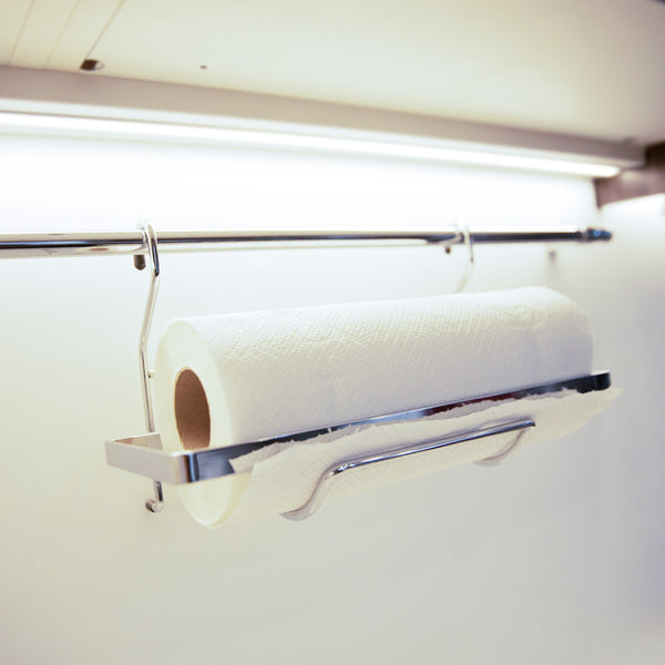 Hanging paper towel holder