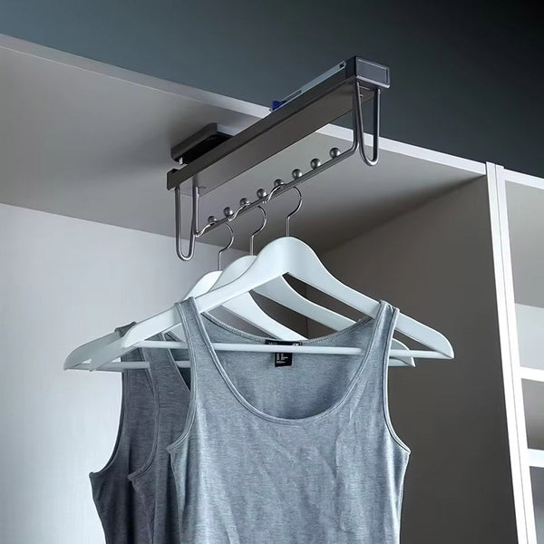 Unihopper Pull-out, Soft Closing Top Mount Clothes Hanger