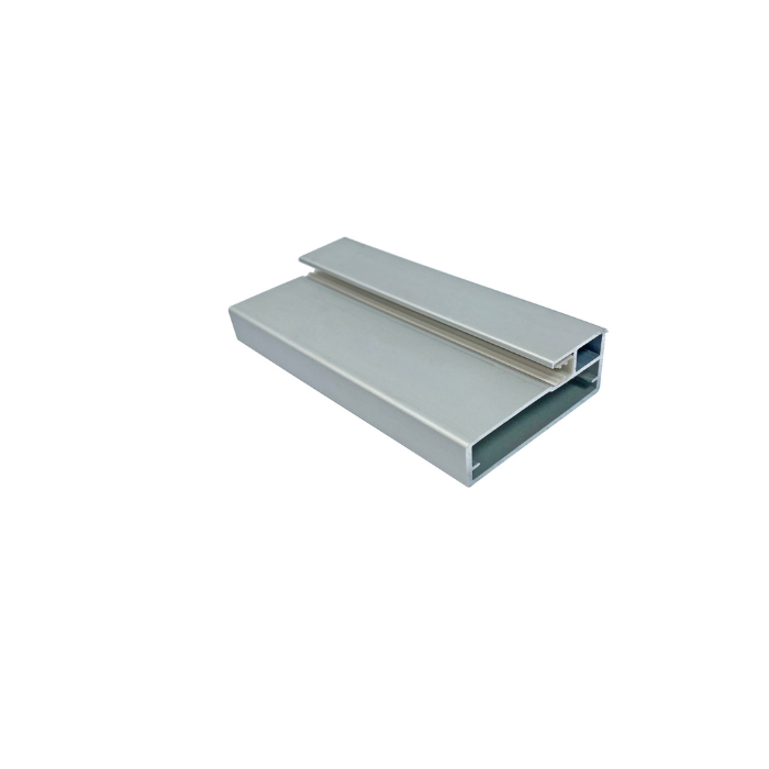 Aluminum Door Frame 45mm , 3.6m - Matt Silver