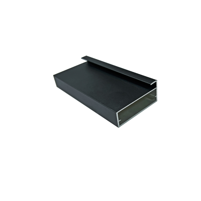 Aluminum Door Frame 45mm , 3.0m - Matt Black