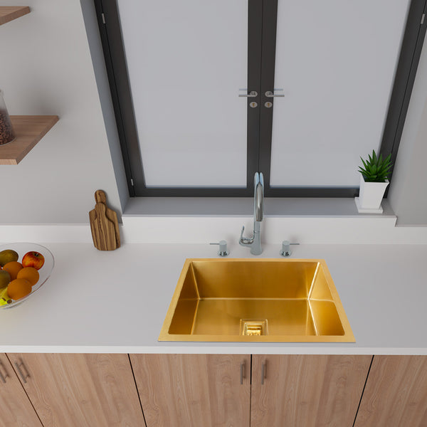 Top-mount SS304 sink with 3.2